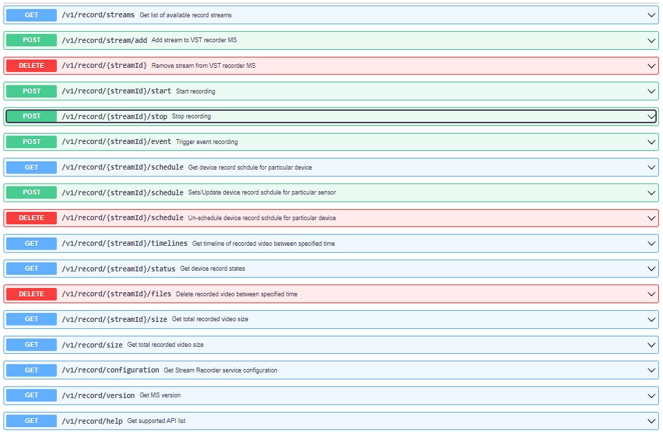 VST API Stream Recorder