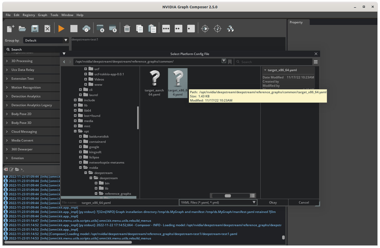 Graph Composer Container Builder Platform