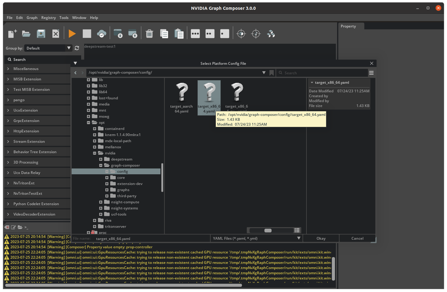 Graph Composer Container Builder Platform