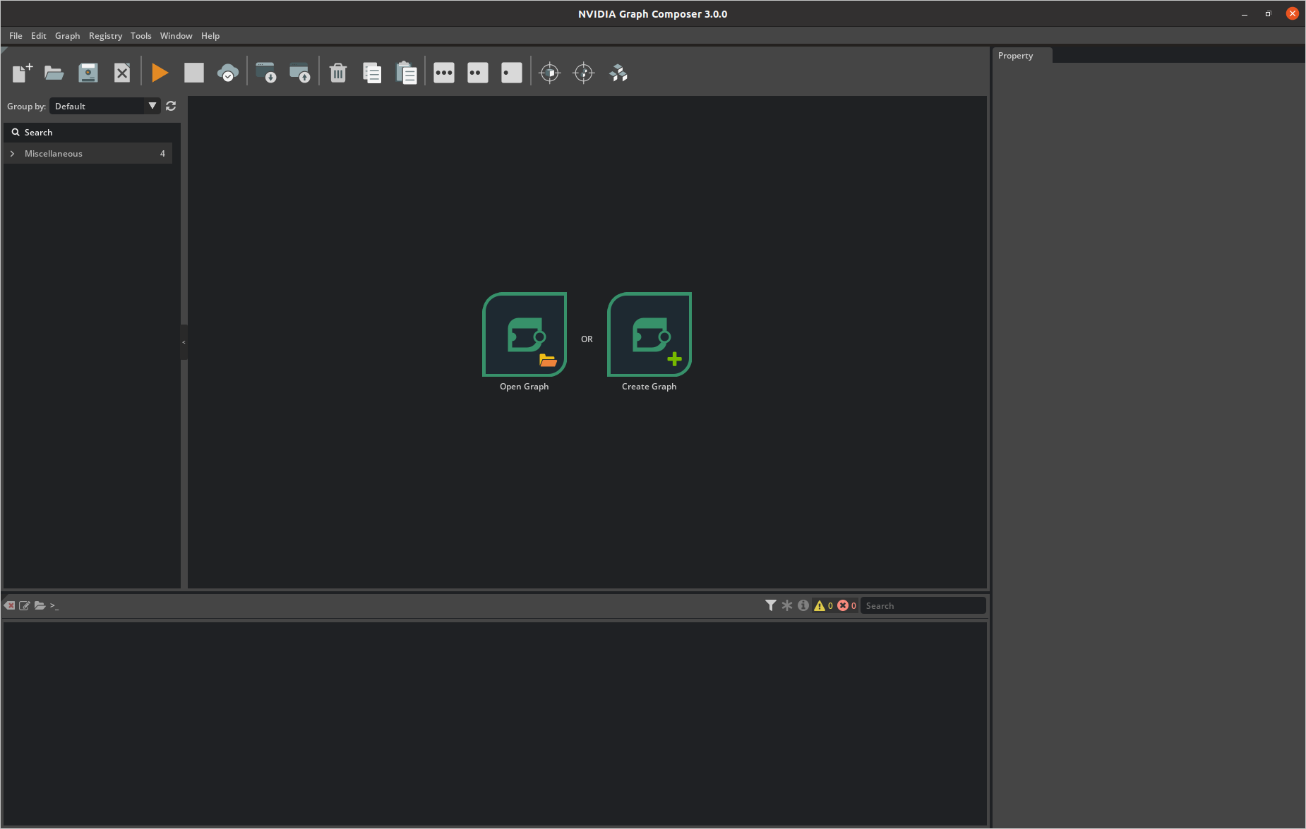 Graph Composer Default Window