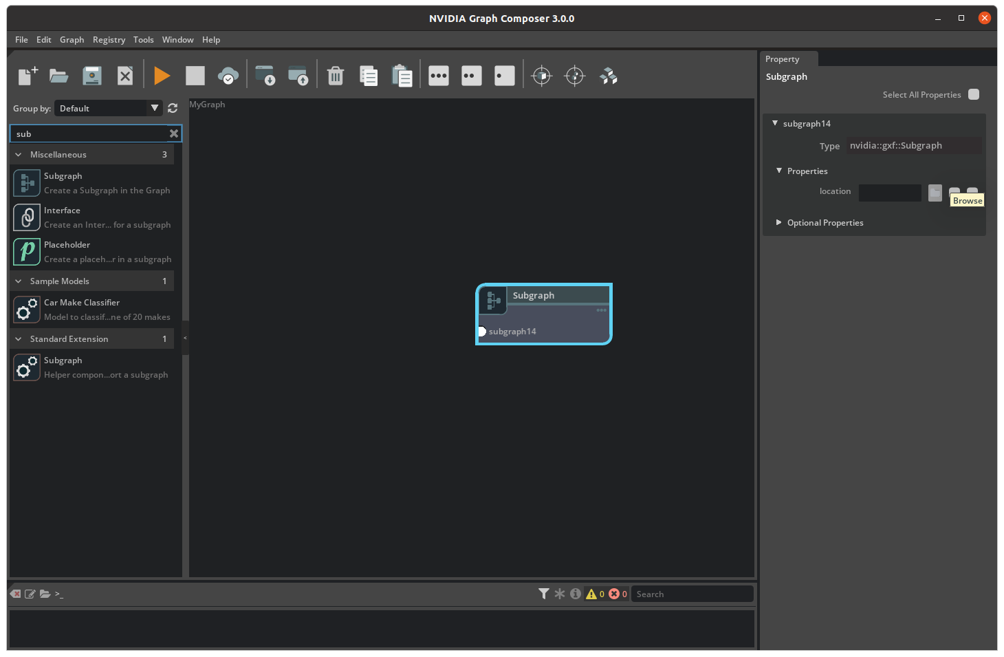 load a subgraph