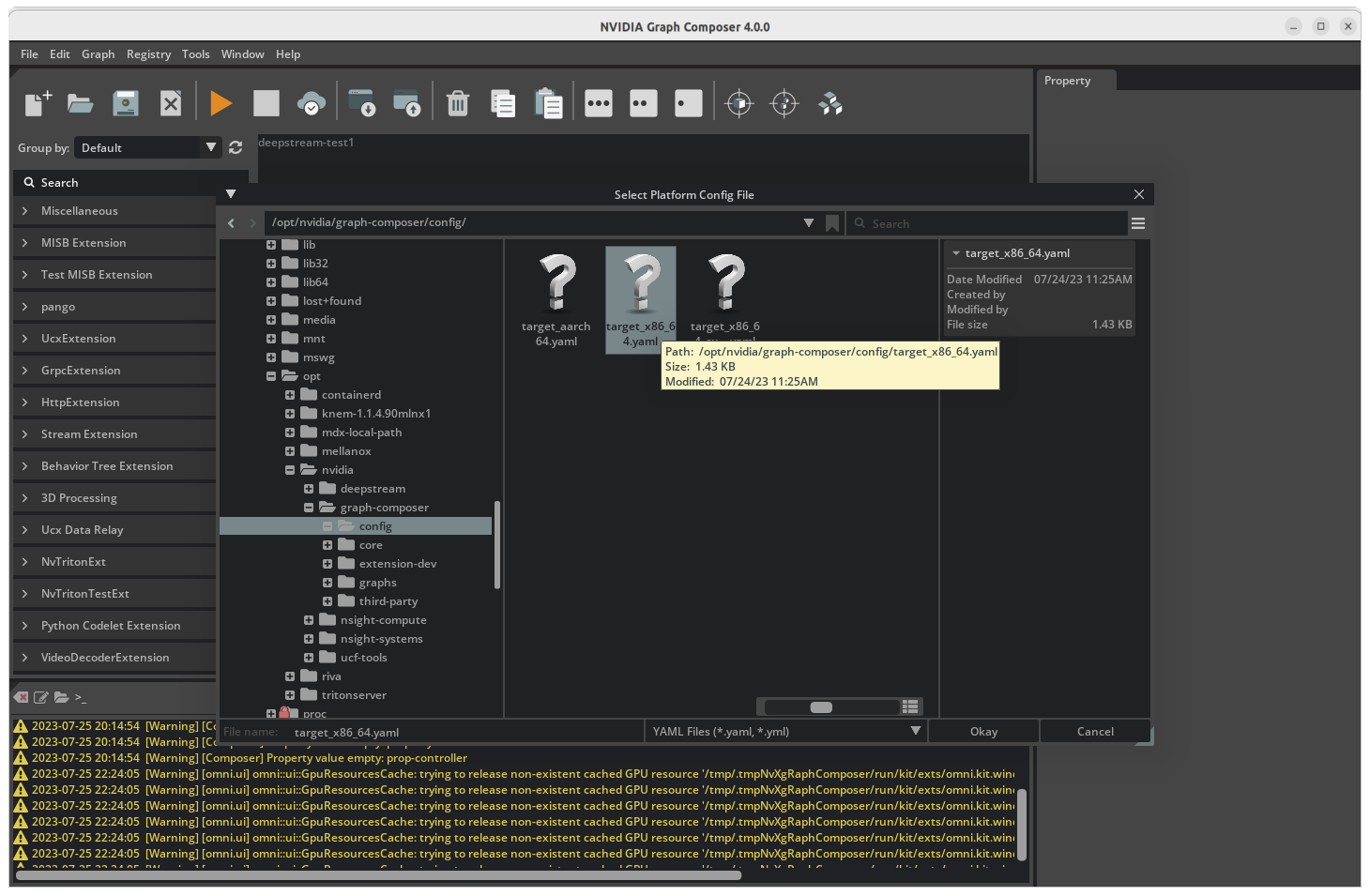 Graph Composer Container Builder Platform