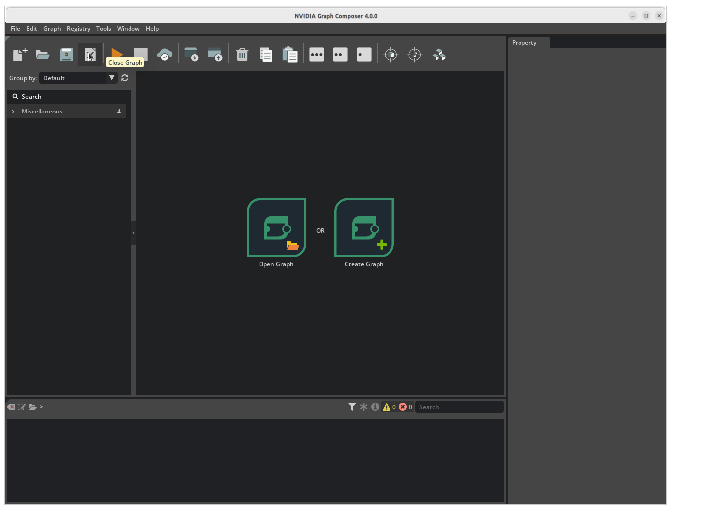 Graph Composer Close Graphs