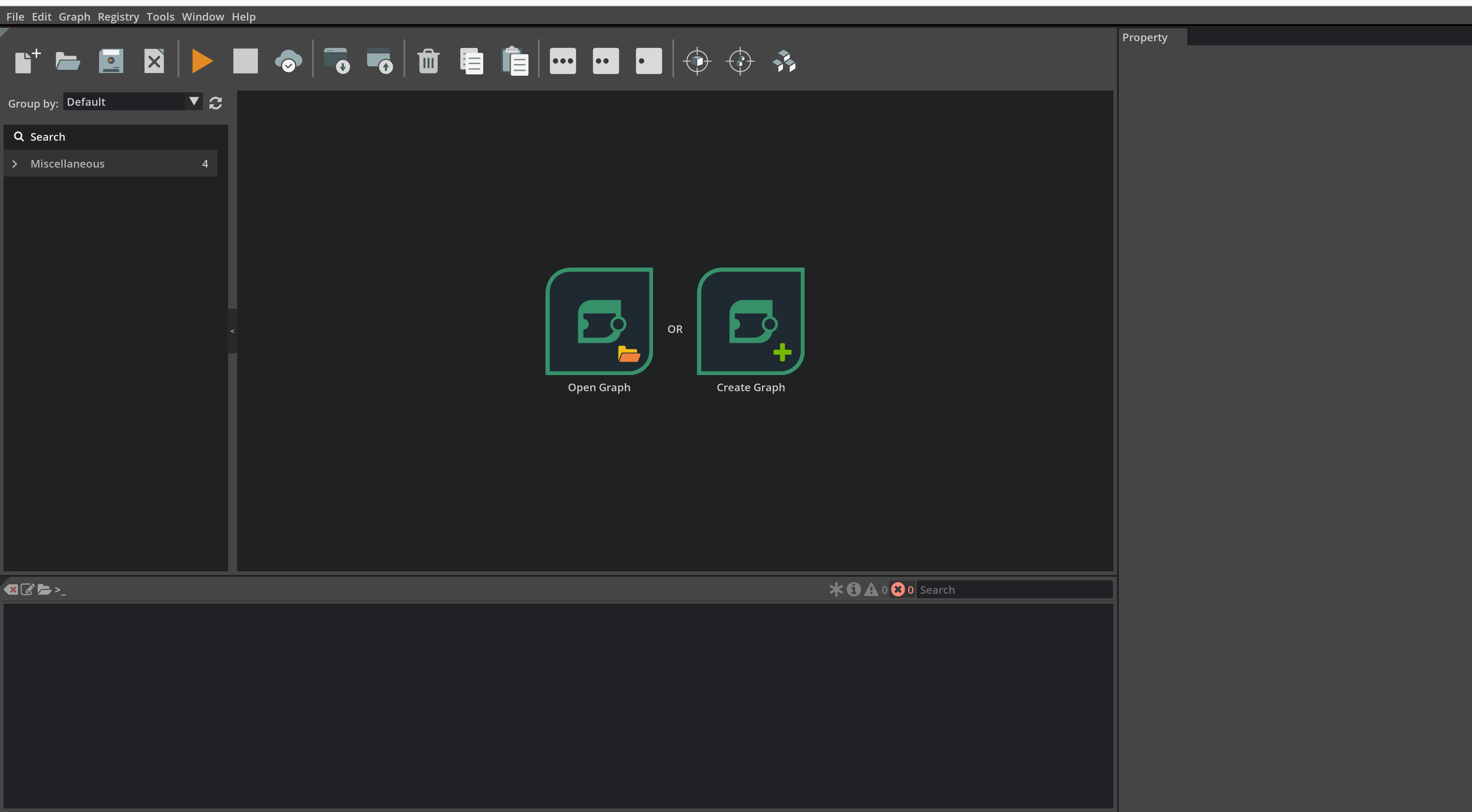 Graph Composer Default Window