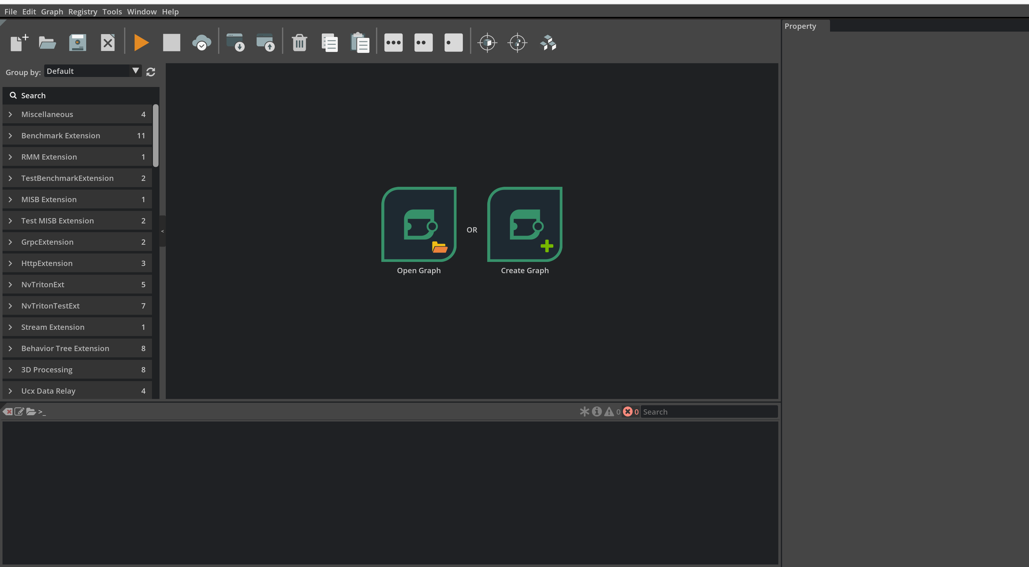 Graph Composer Default View